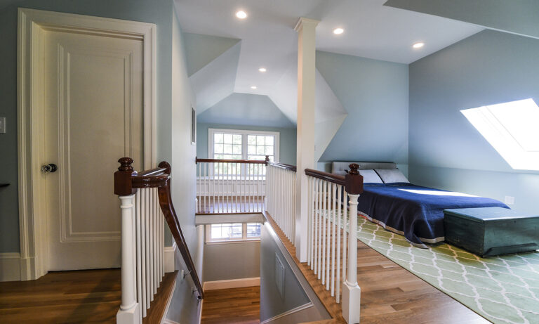 Walk Up Attic Remodeling MA